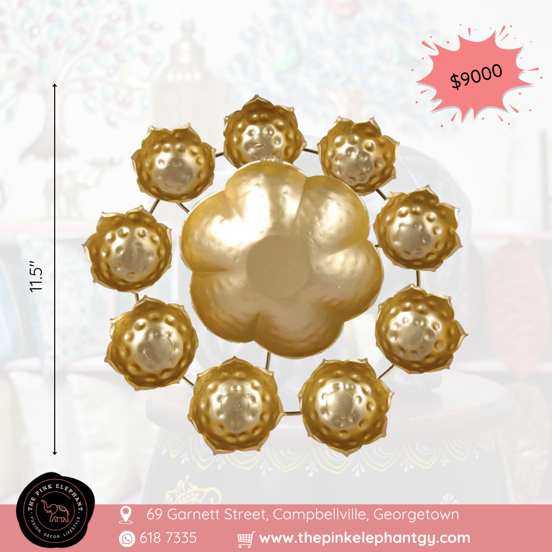 Small Metal Rangoli 11"
