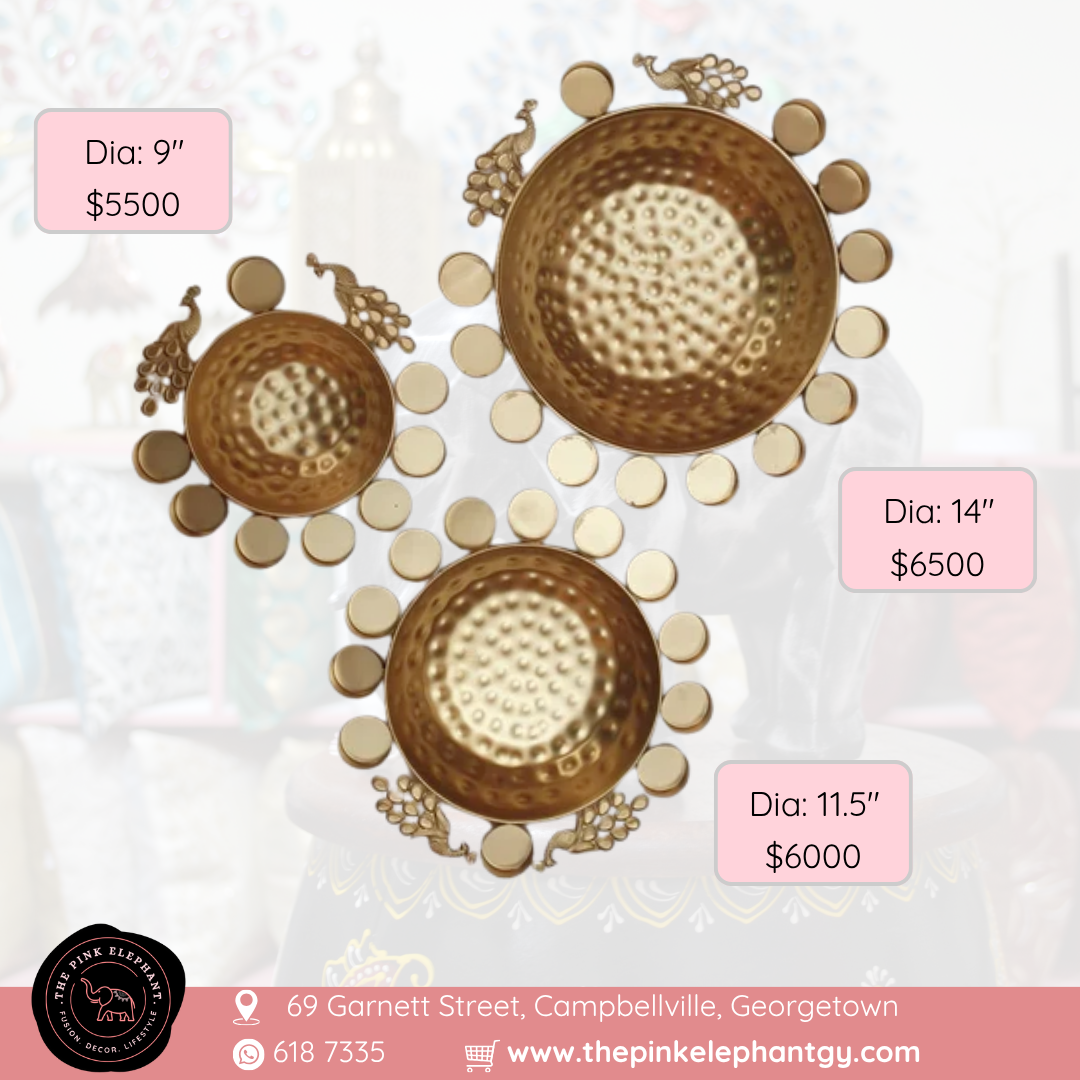 Peacock Tealight Urli