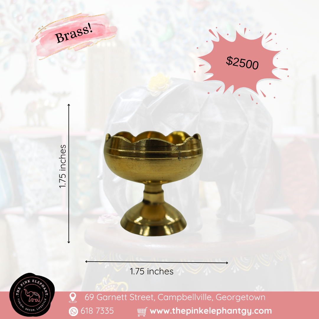 Brass Lotus Diya