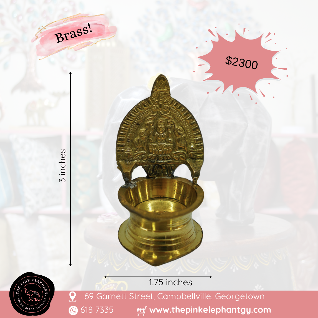 Brass Kamakshi Diya Small
