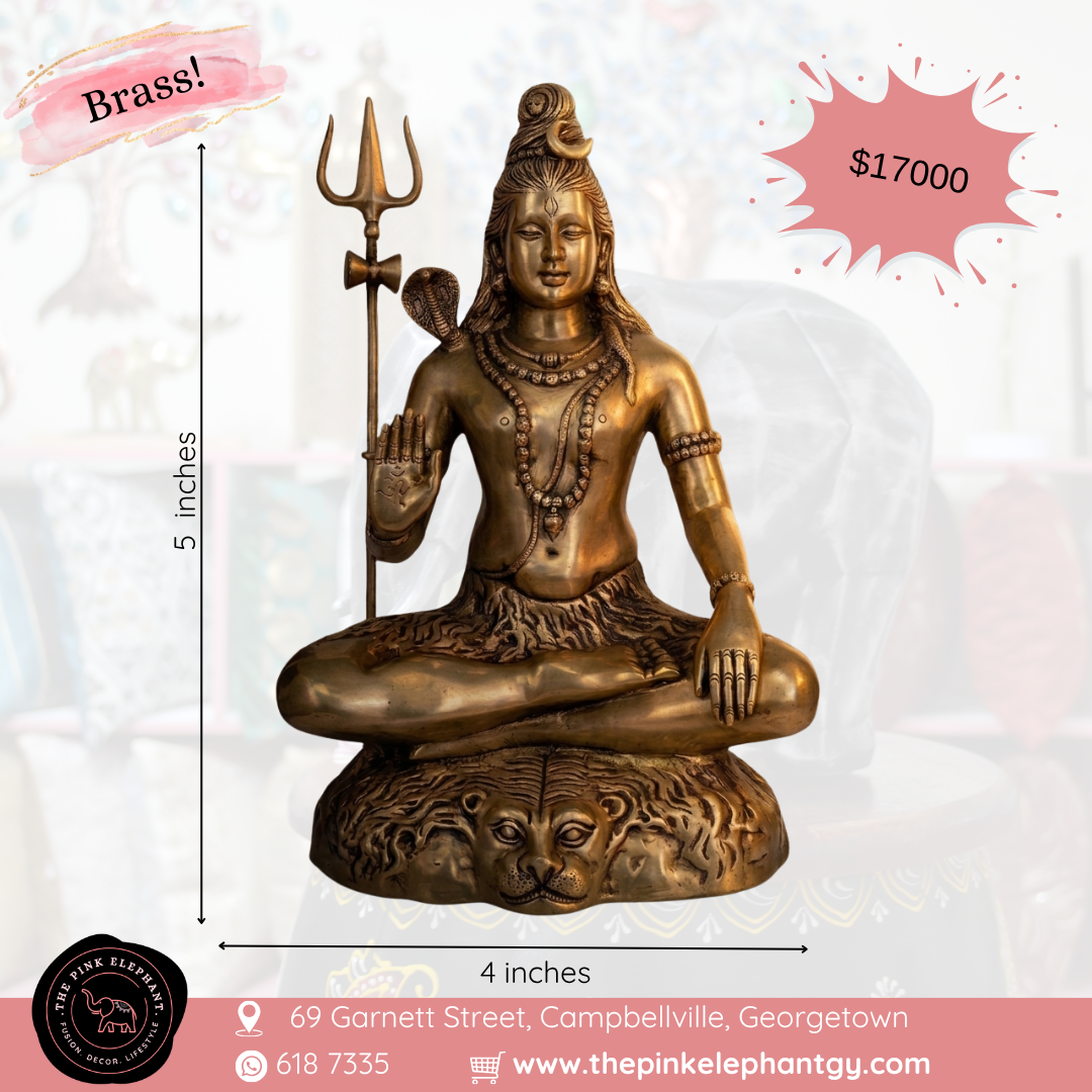 Brass Lord Shiva Statue- M