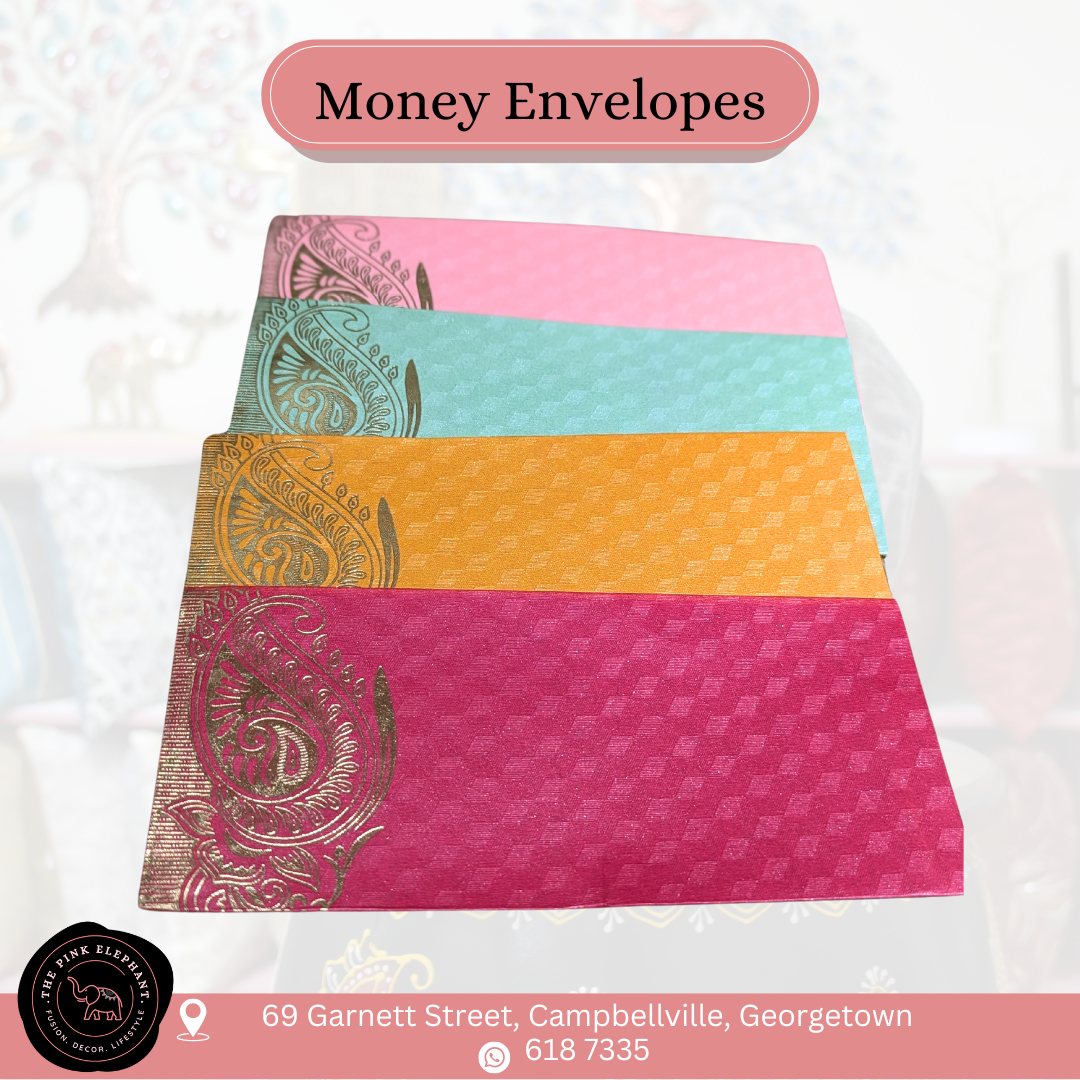 Decorative Money Envelopes - Paisley