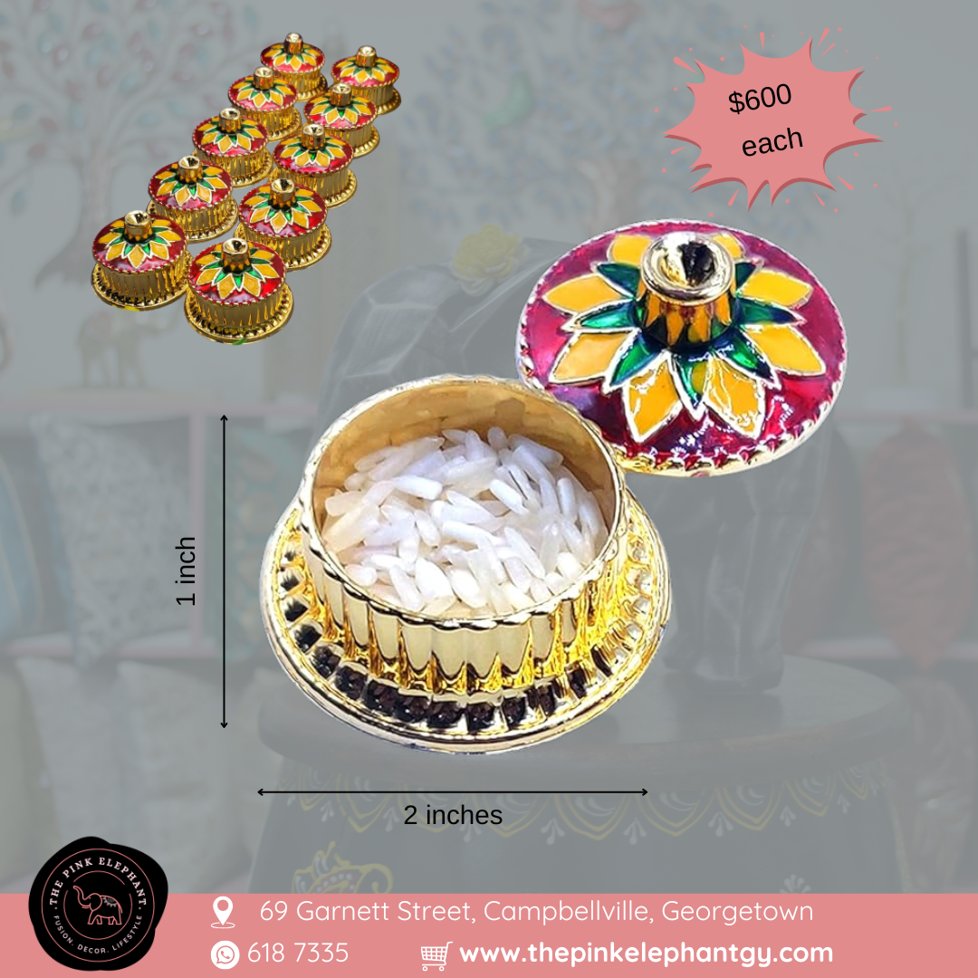 Multicolor Gold Sindoor Holder