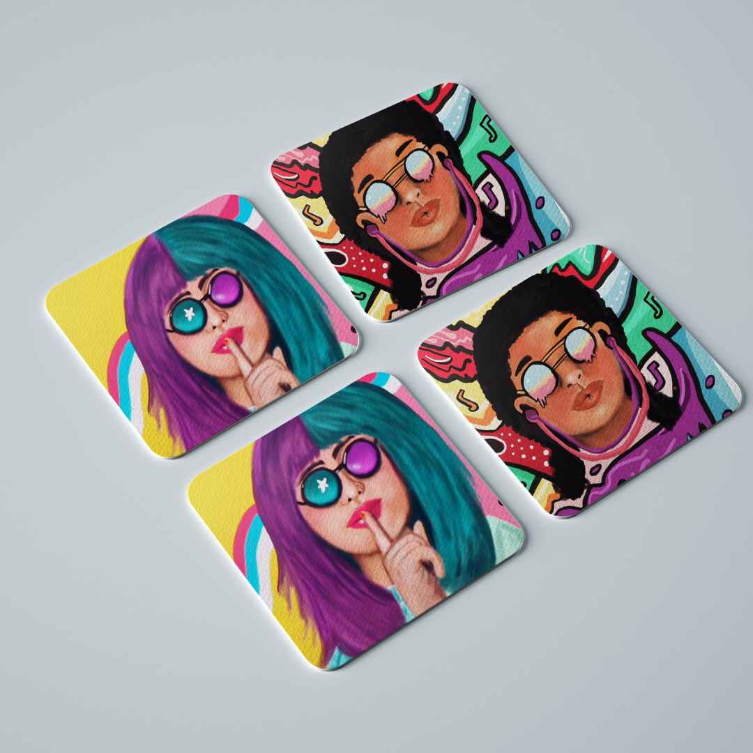 Riots of Color Coasters