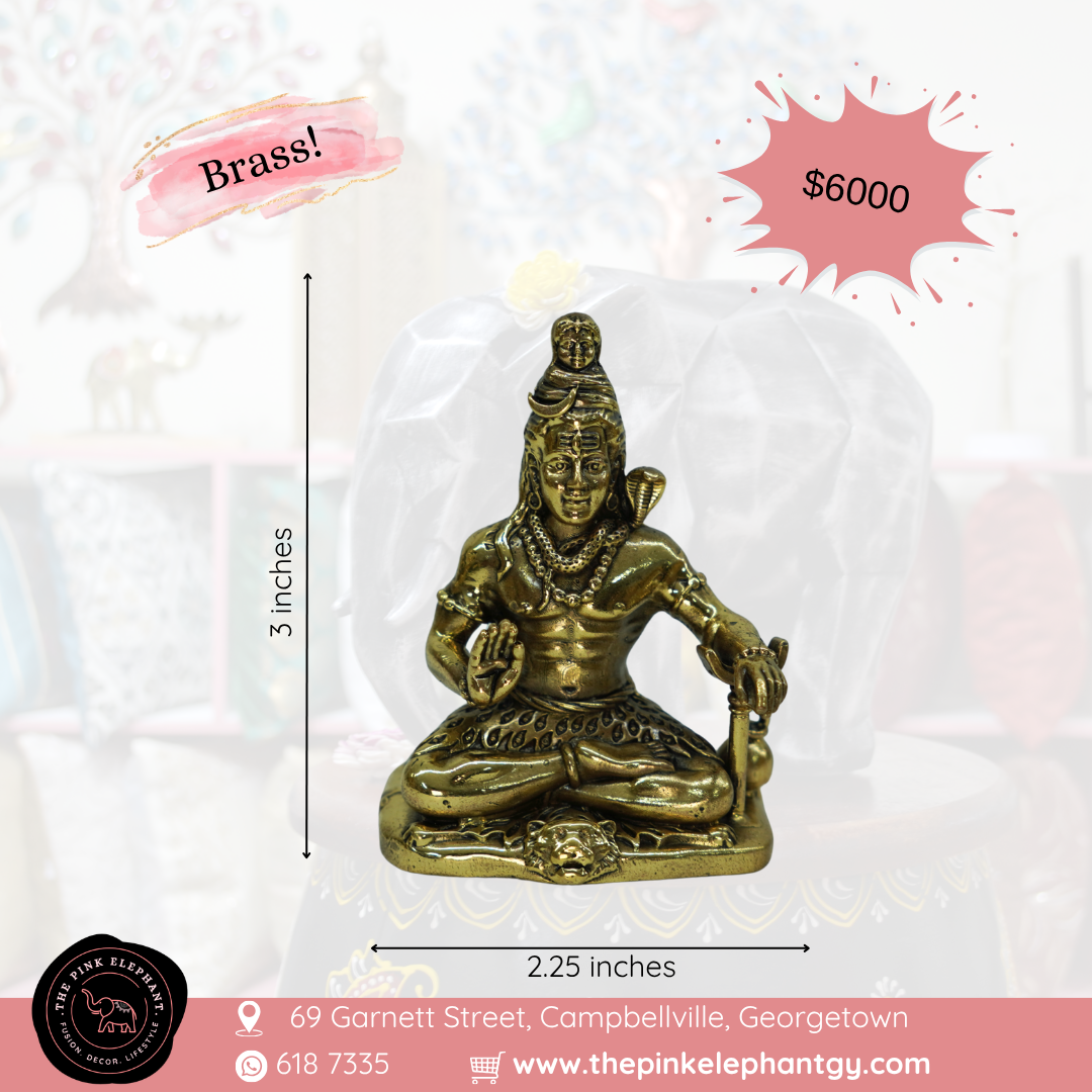 Brass Lord Shiva Statue- S
