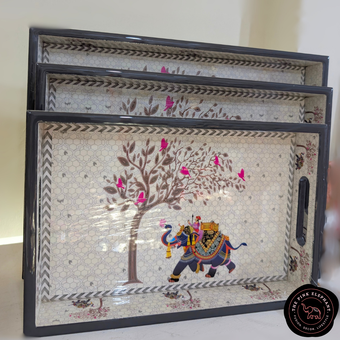 White Elephant Tray Medium 10x14