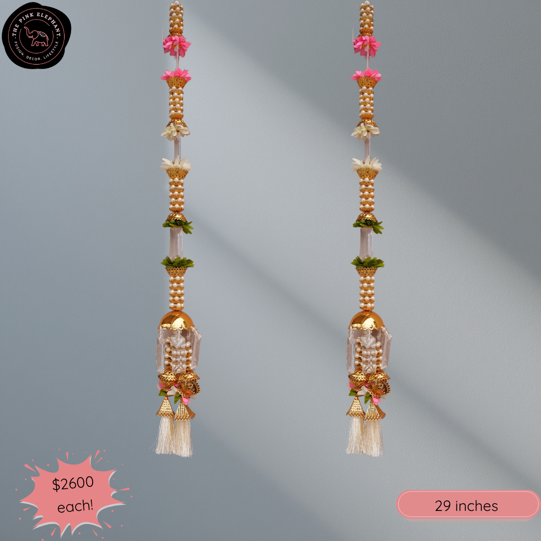 Crystal Flower Hanging - 3716