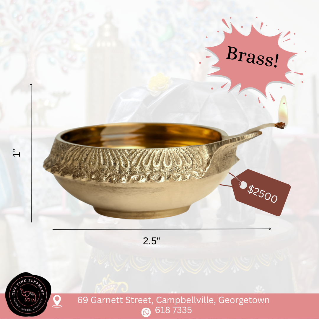 Small Brass Plain Diya