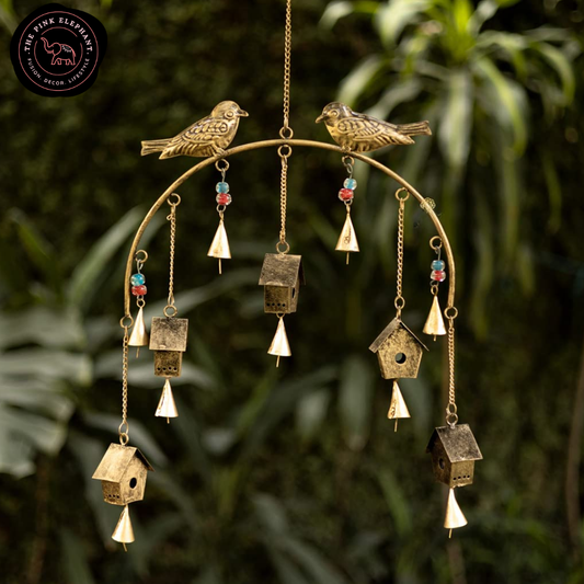 Brass Bird Windchime