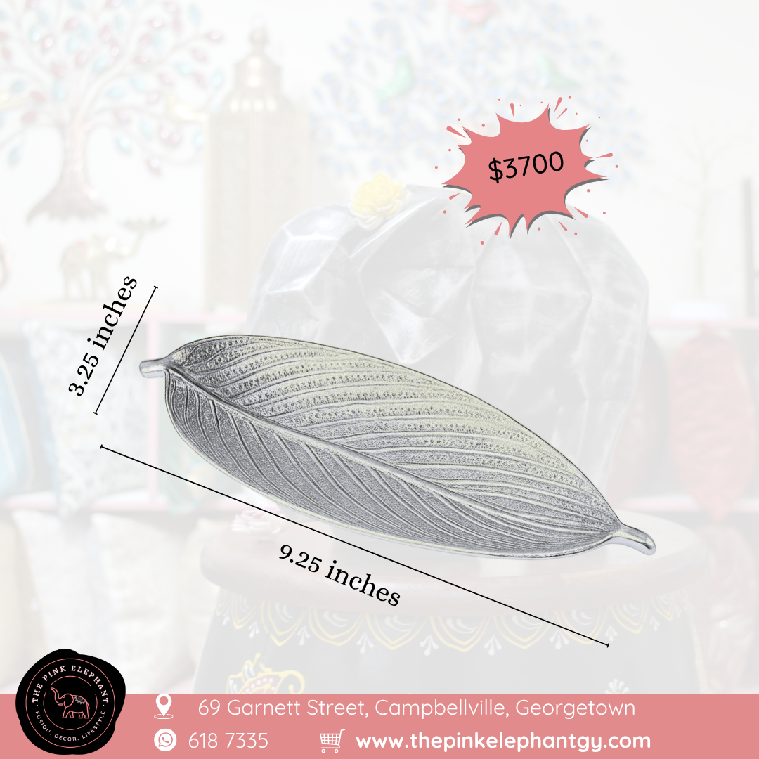 Leaf Incence Holder - Silver