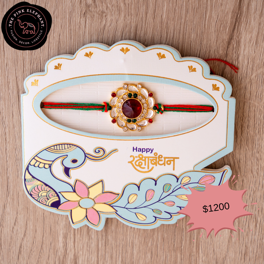 Ruby Woo Gem Rakhi 1484