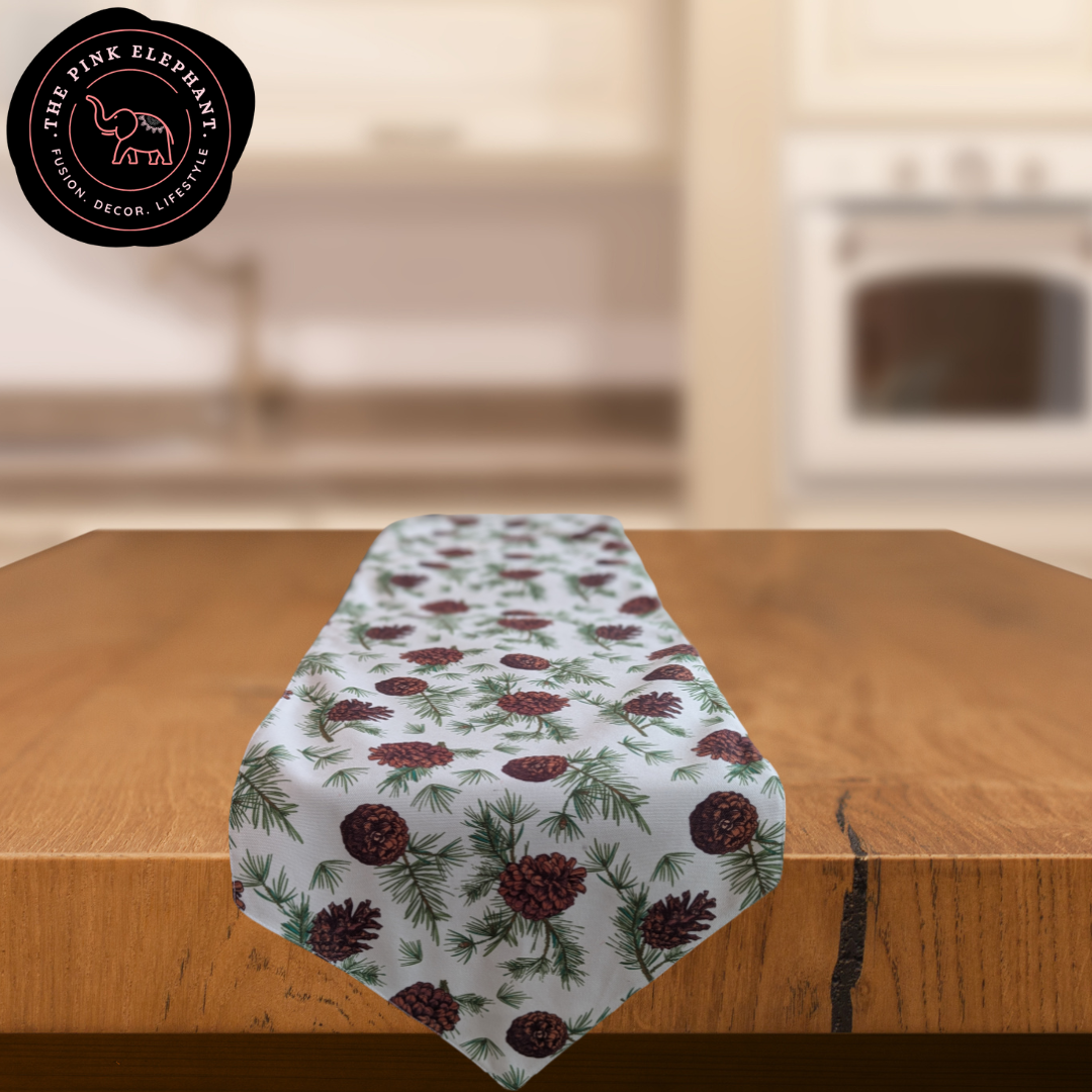 Acorn Fabric Table Runner