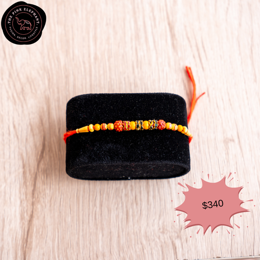 Divine Beaded Threads Rakhi 107