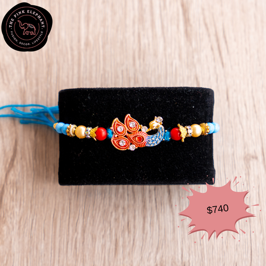 Majestic Peacock Rakhi 1139