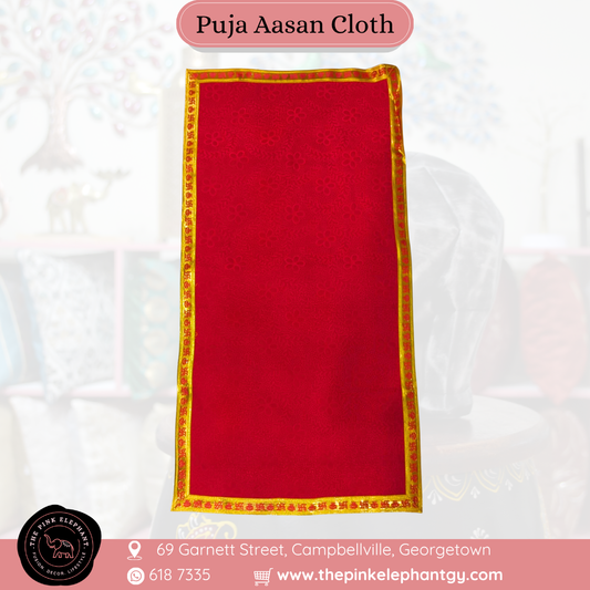 Red Puja Cloth-20x40"