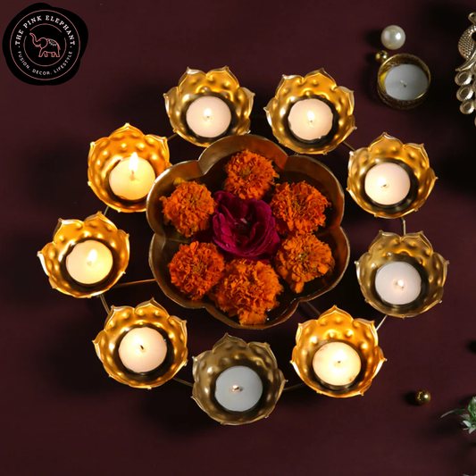 Small Metal Rangoli 11"