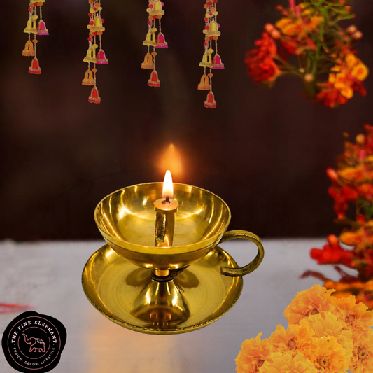 Brass Teacup Diya