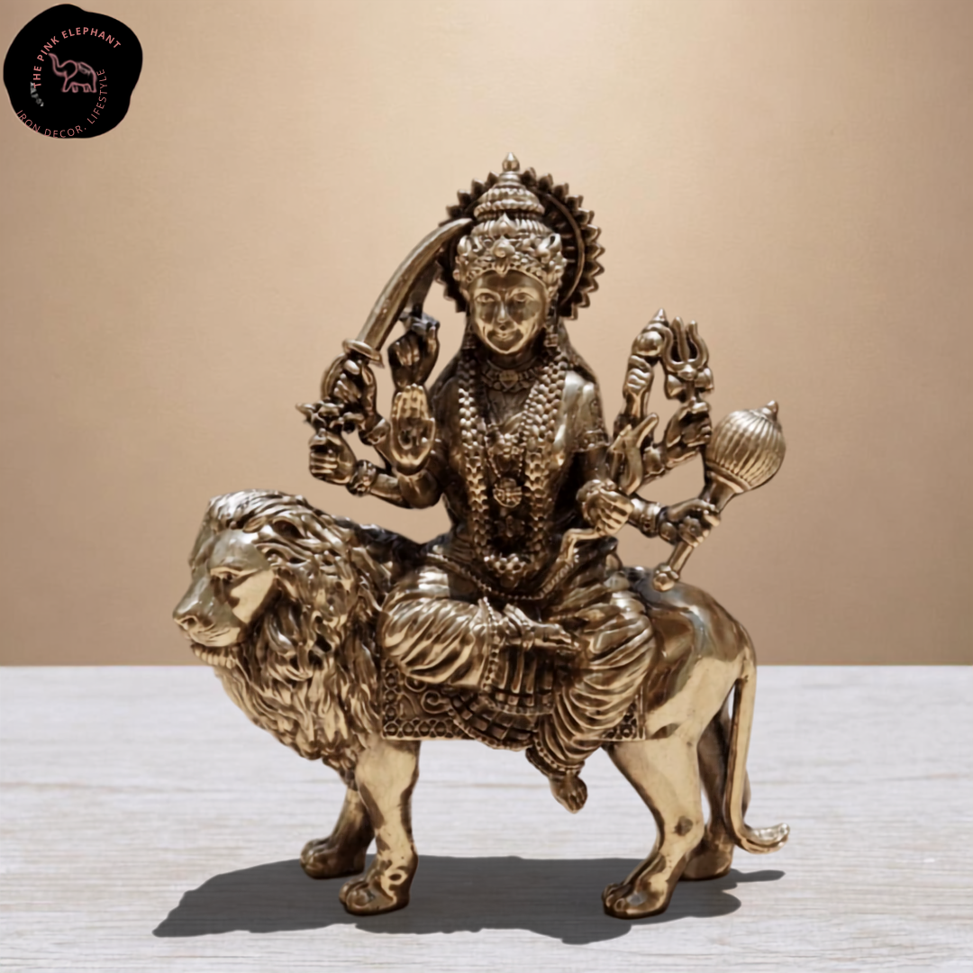Brass Durga Statue