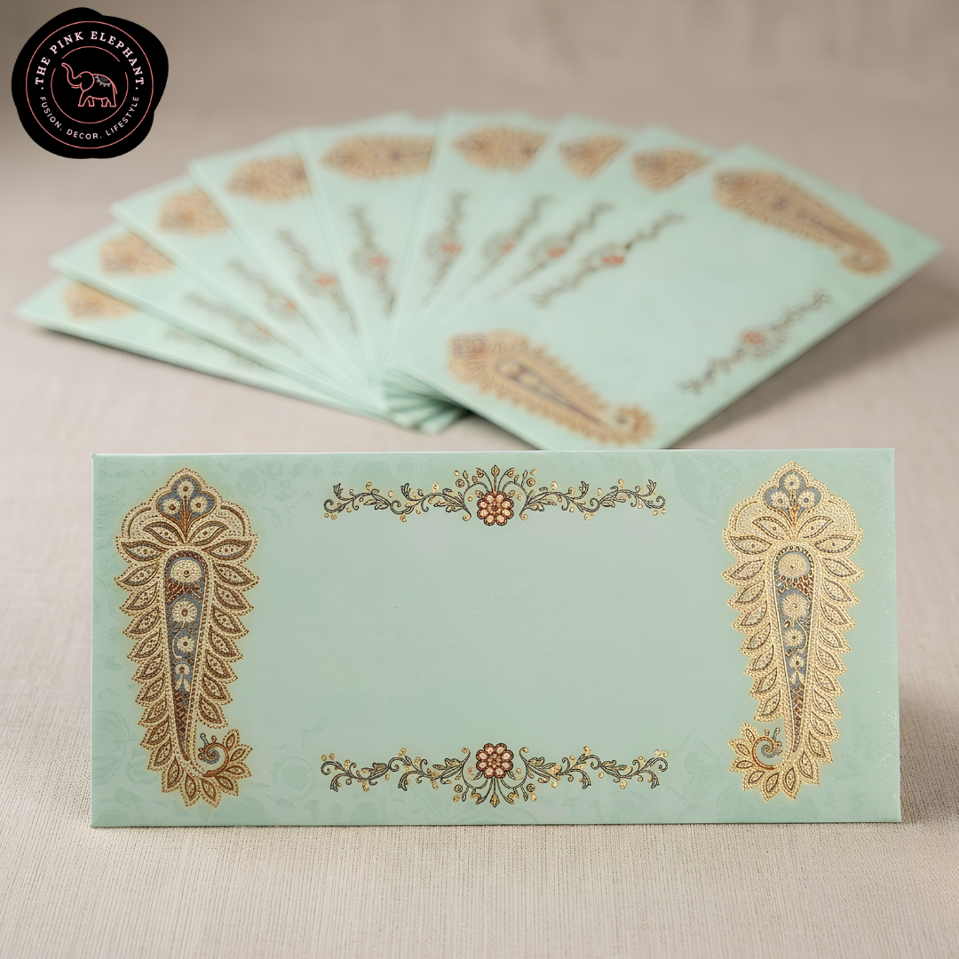 Assorted Indian Motifs Envelope