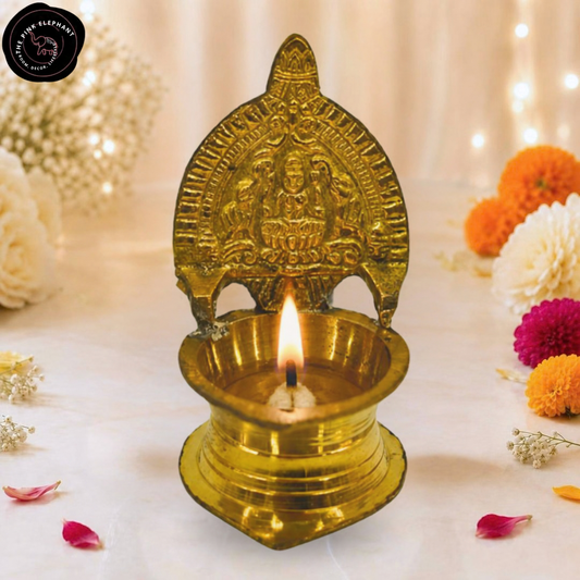 Brass Kamakshi Diya Small
