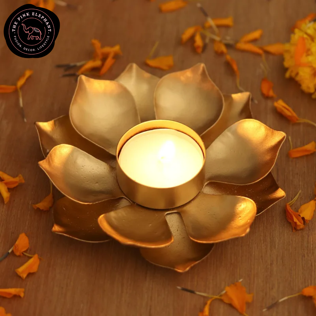 Lotus Flower Petal Tealights