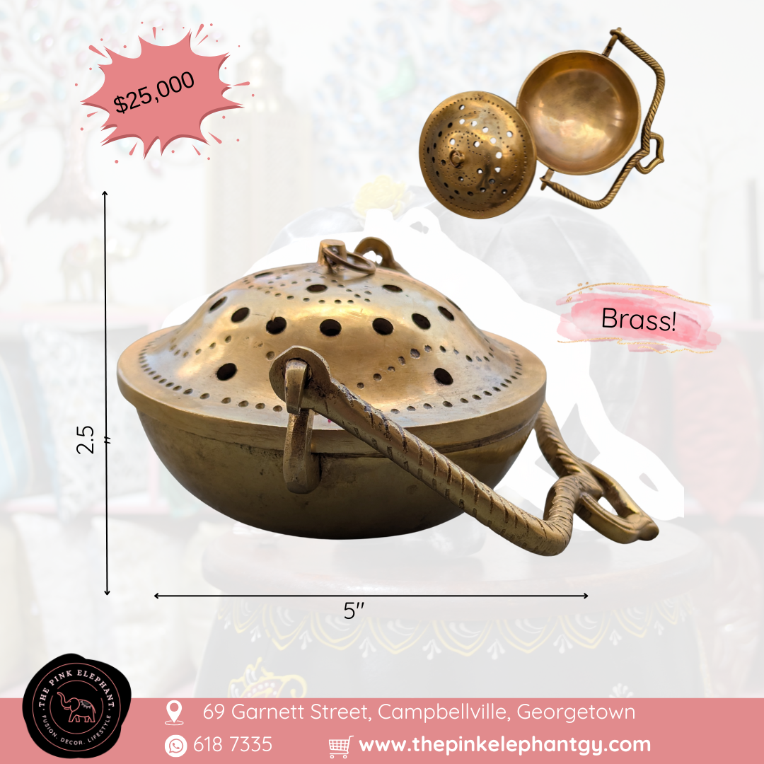 Brass Hanging Incense Diffuser
