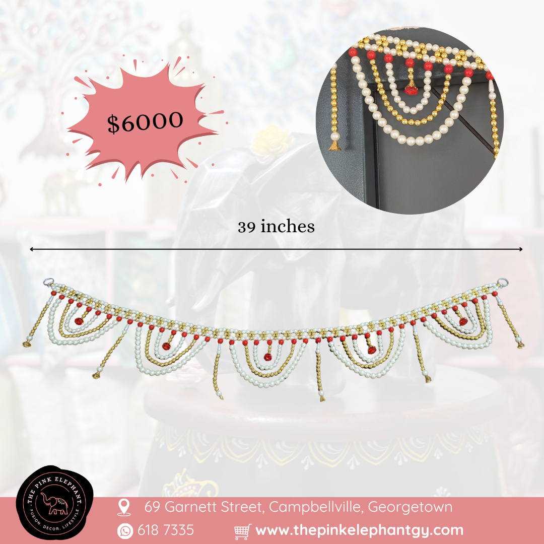 Pearl and Red Gem Toran