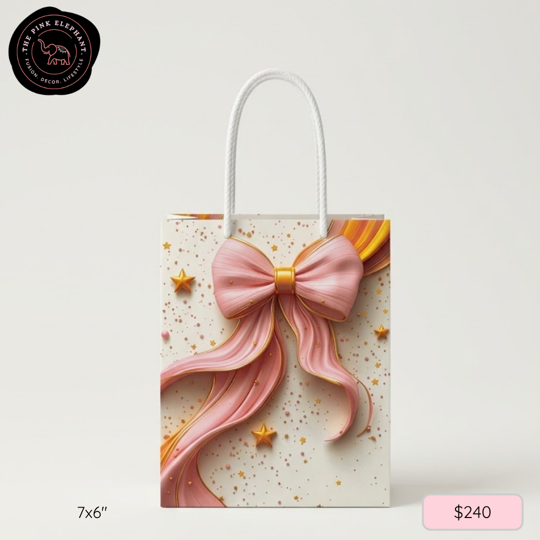 Nano Gift Bag -Assorted Design 7"x 6"x 3.5"