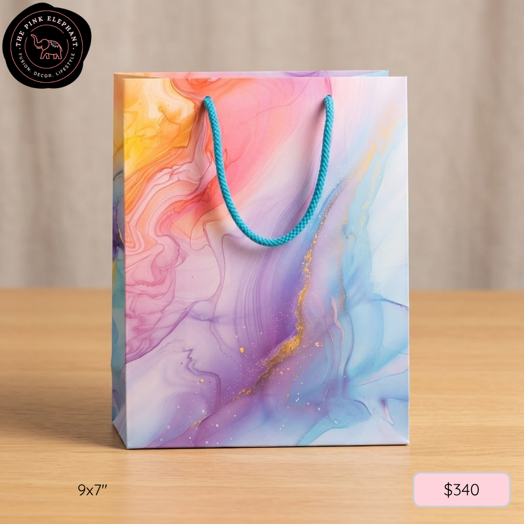 Small Gift Bag -  Assorted Design 9”x 7” x3”