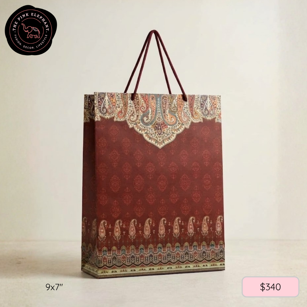 Small Gift Bag -  Assorted Design 9”x 7” x3”