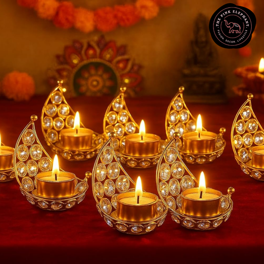 Cresent Moon Candle Holder
