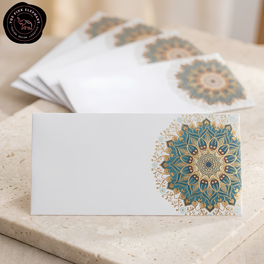 Assorted Indian Motifs Envelope