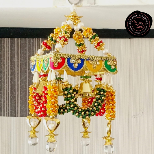 Small Multicolored Jhumar Hanging