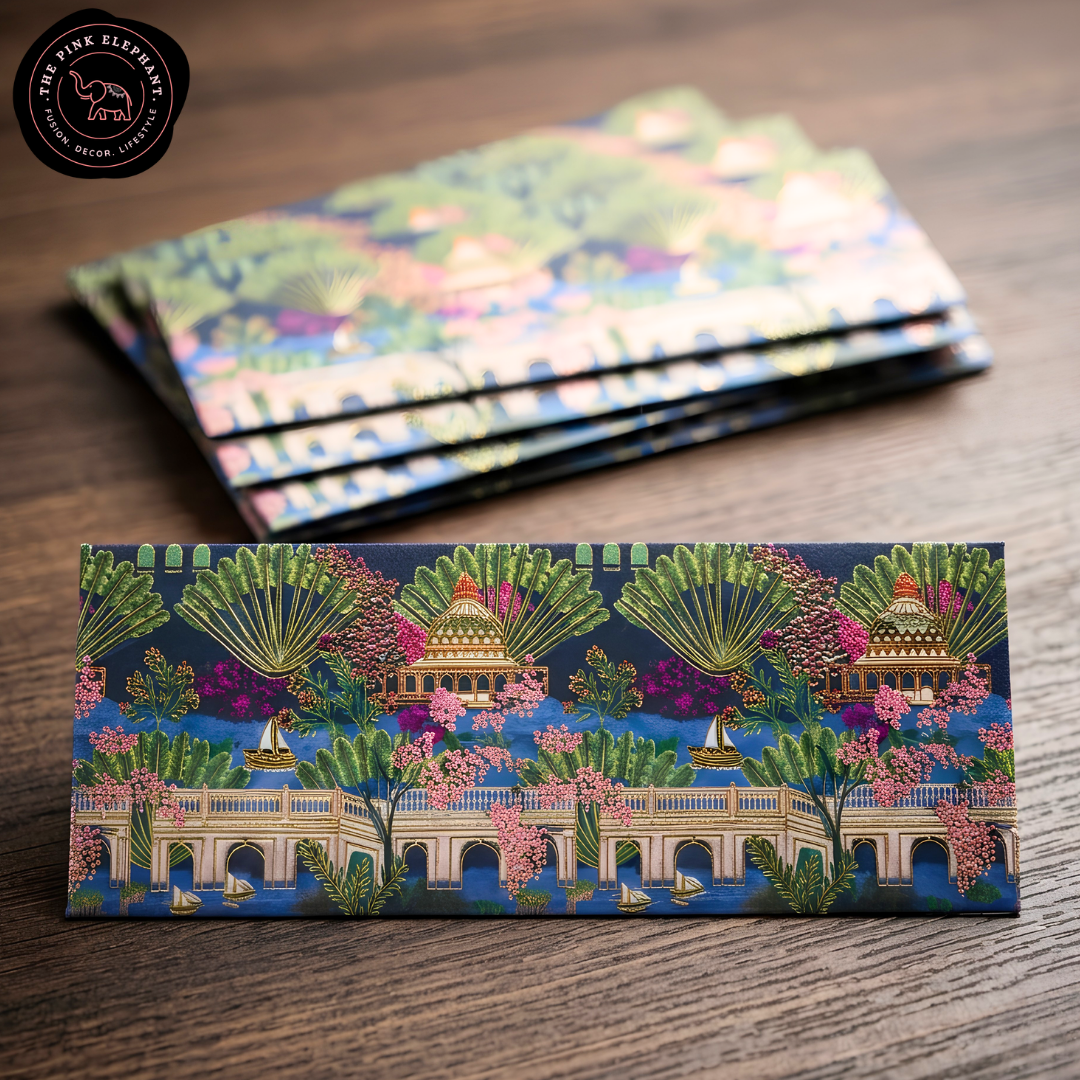 Assorted Floral Embossed Envelopes