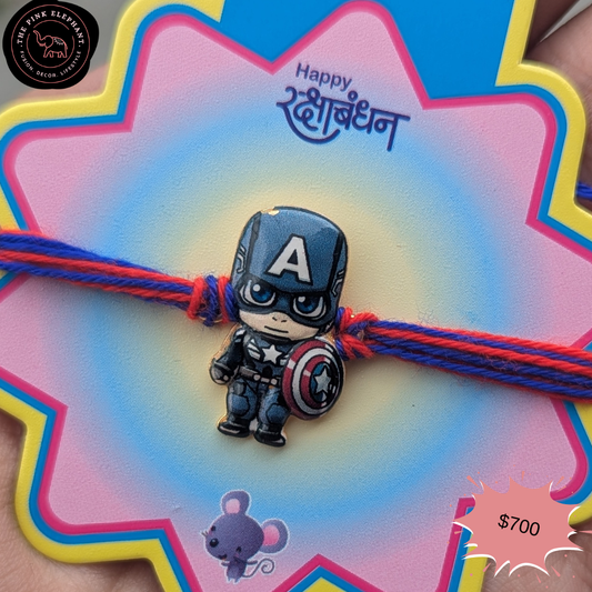Captain America Rakhi 425