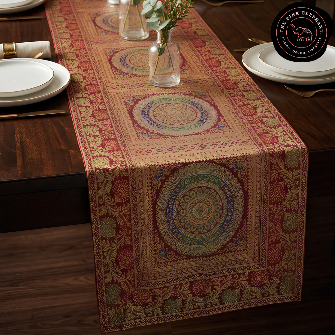 Banaras Silk Table Runner
