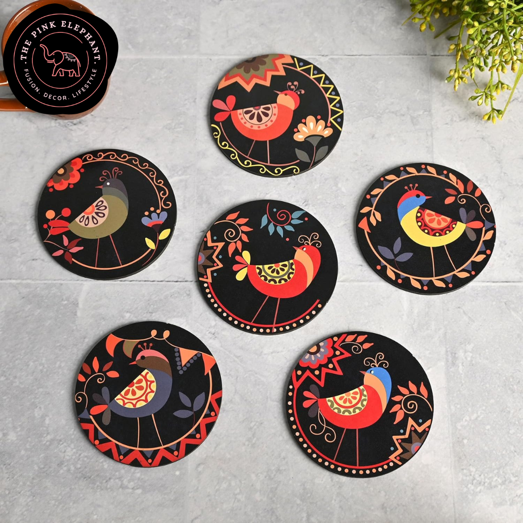 Bird Coaster Set