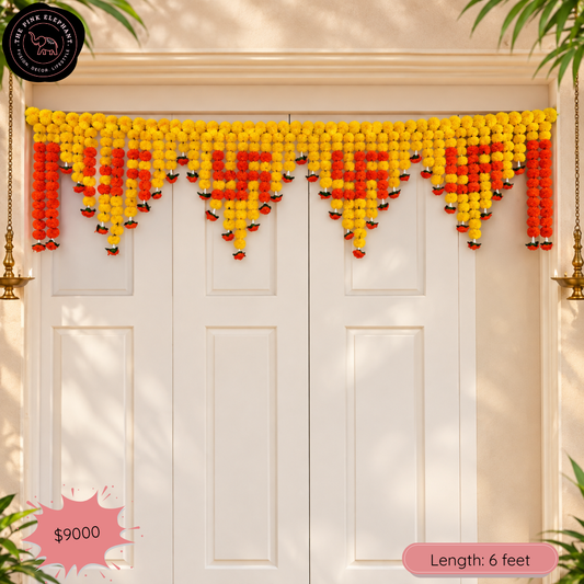 Swastika Marigold Toran 5115 (6ft )