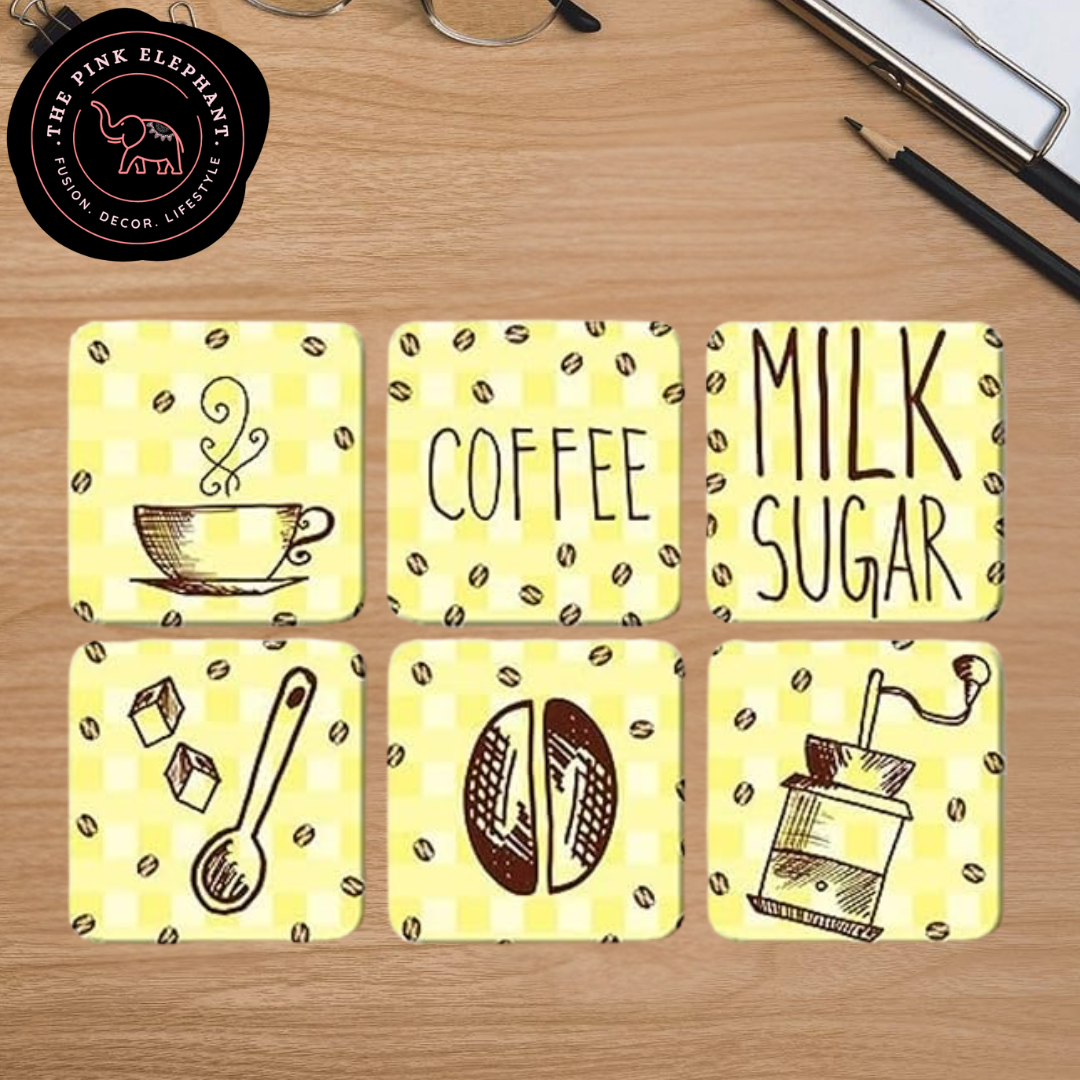 Coffee Coaster Set
