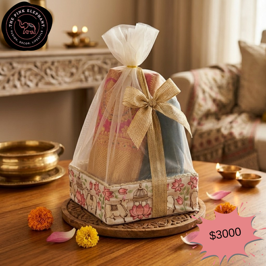 Lotus Elephant Gift Hamper Box