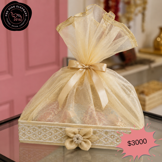 Elegant Flower Gift Hamper Box