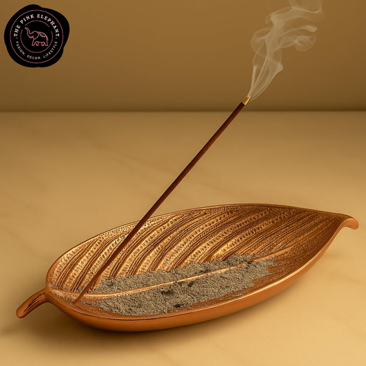 Leaf Incence Holder - Copper