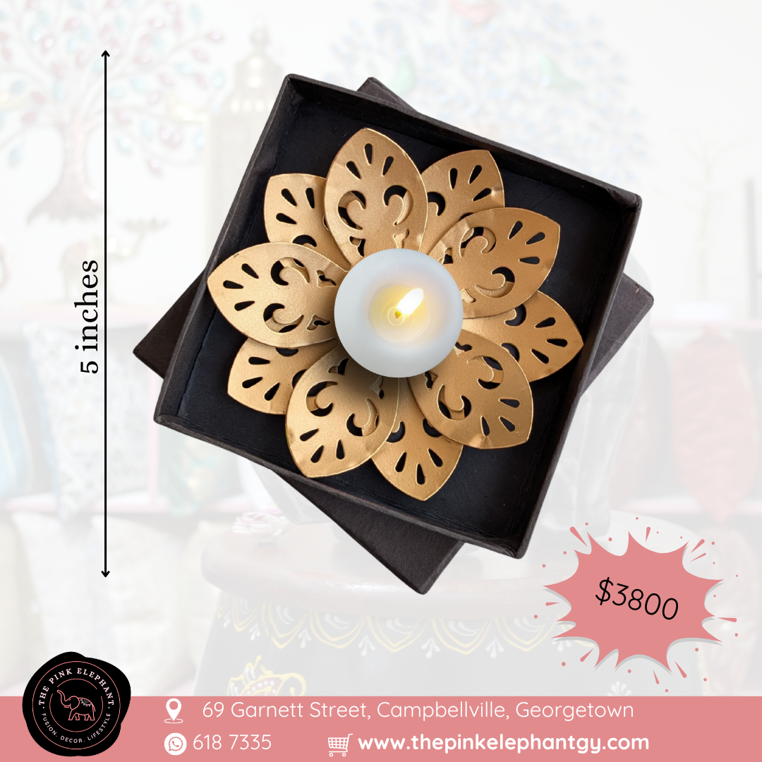 Lotus Candle Holder in Gift Box