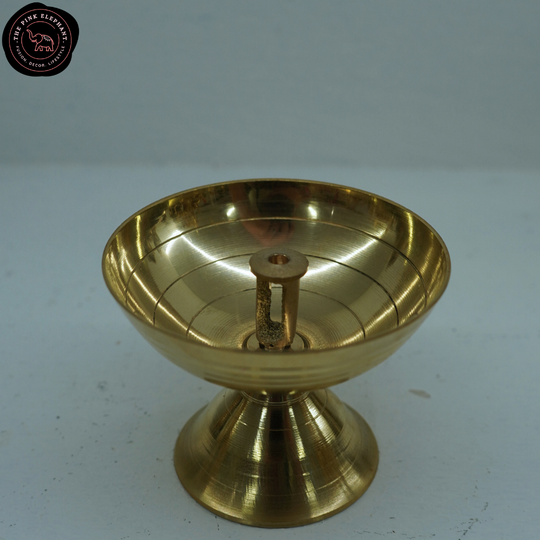 Brass Akhand Simple Diya