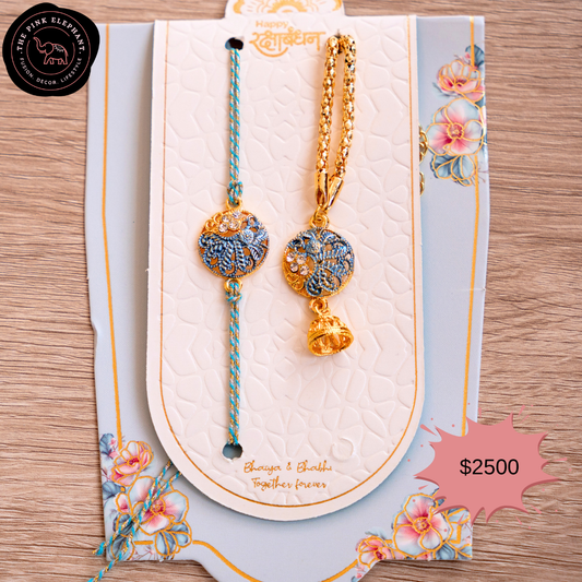 Royal Jodi Bhaiya Bhabi Rakhi Set 2-Cool  940