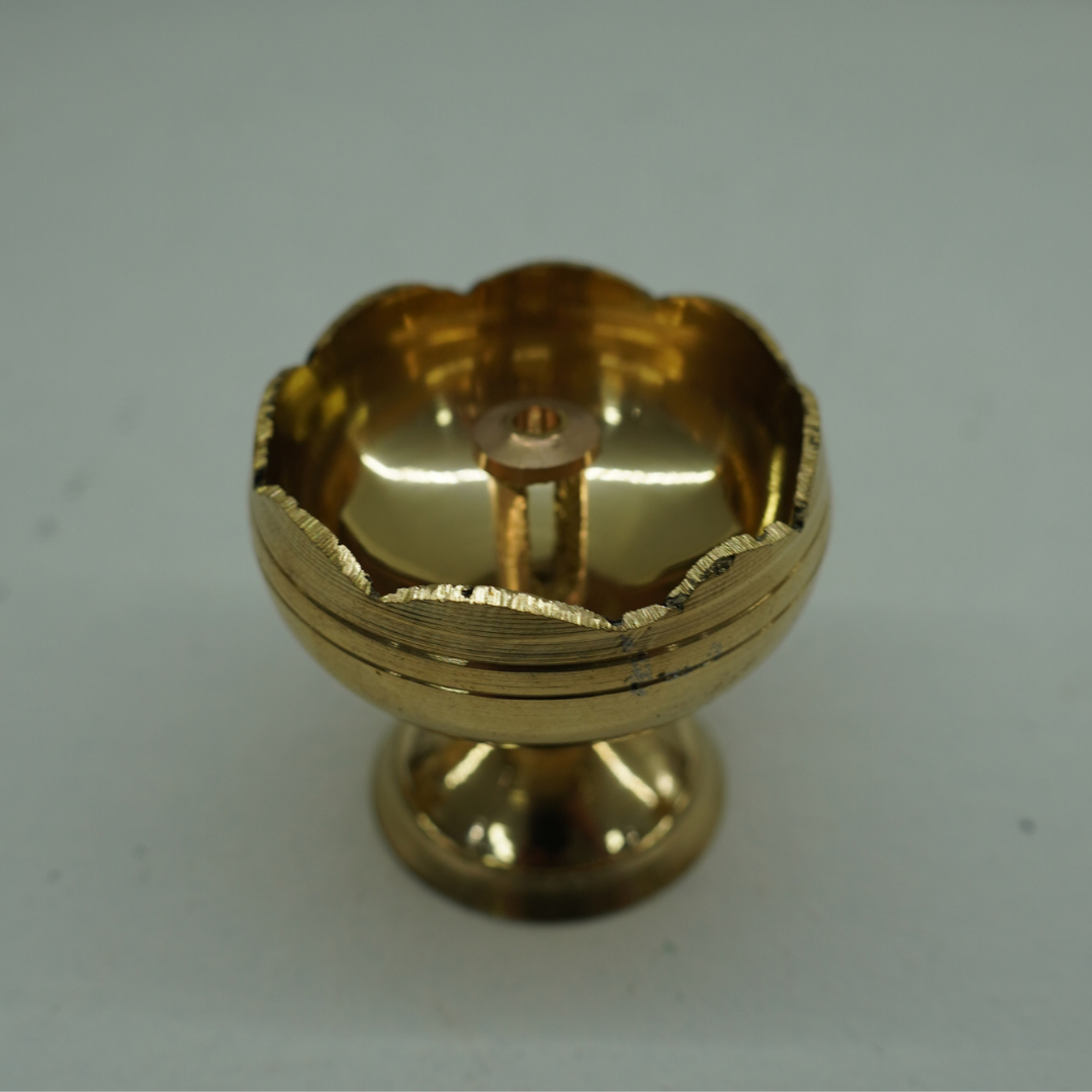 Brass Lotus Diya