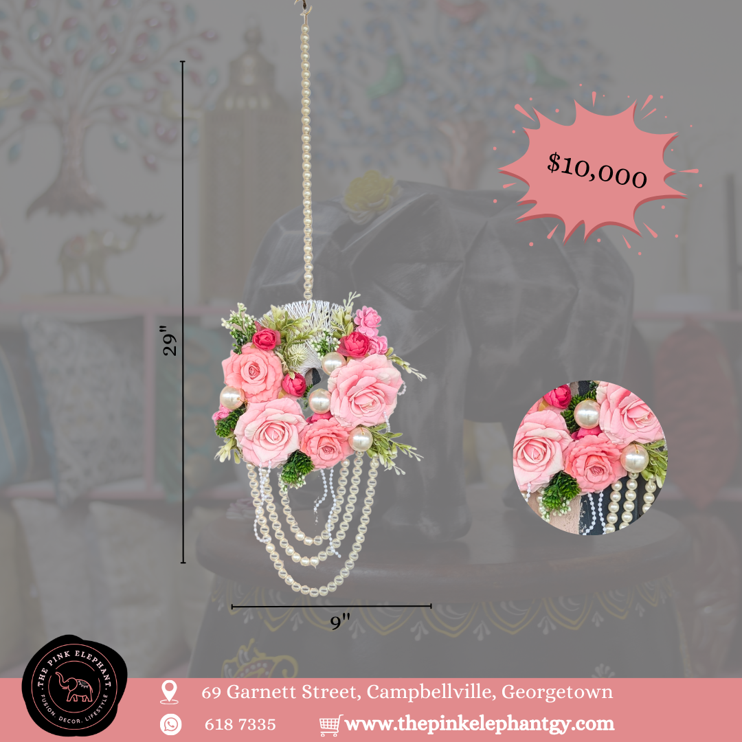 Floral Pearl Hanging