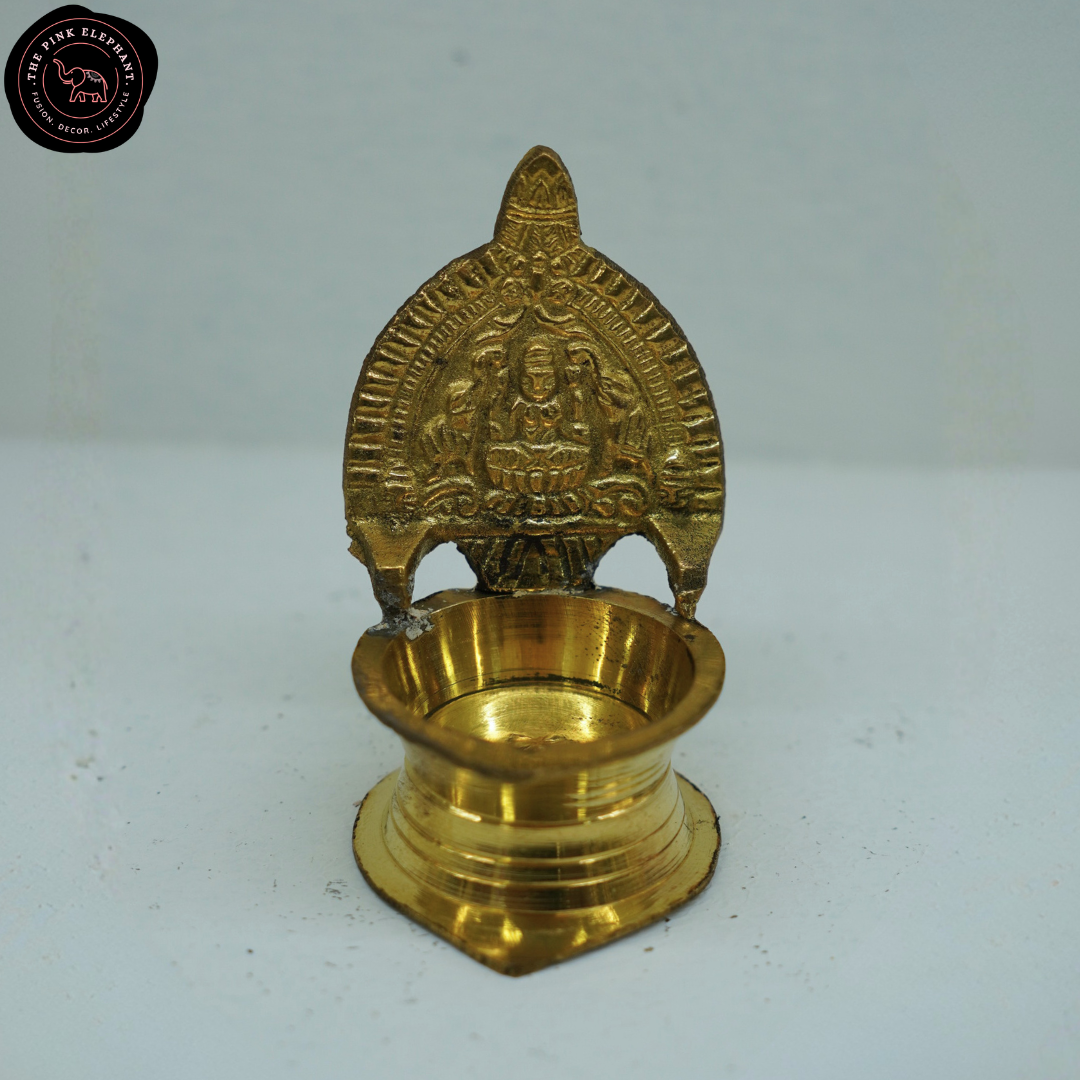 Brass Kamakshi Diya Small