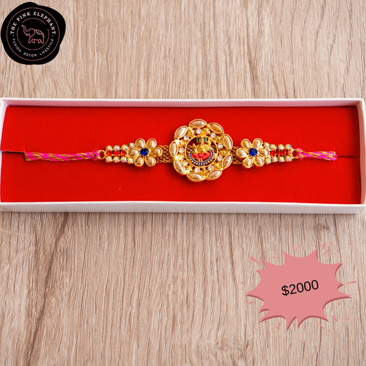 Pearl's Grace Ganpati Rakhi A301