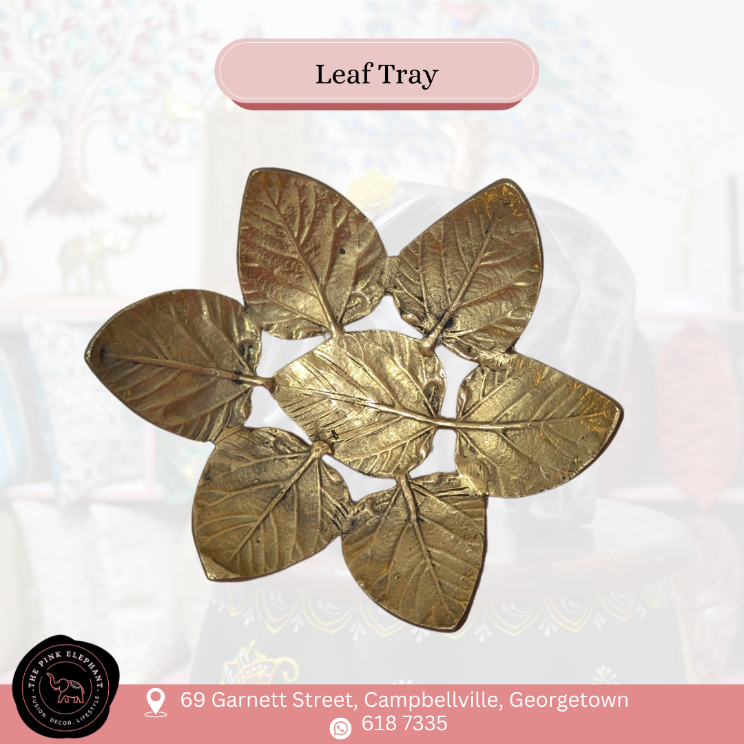Brass Leaf Tray